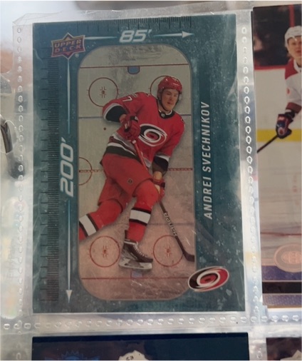 2023-24 Upper Deck Series 1 200' x 85' #DM-27 Andrei Svechnikov — front