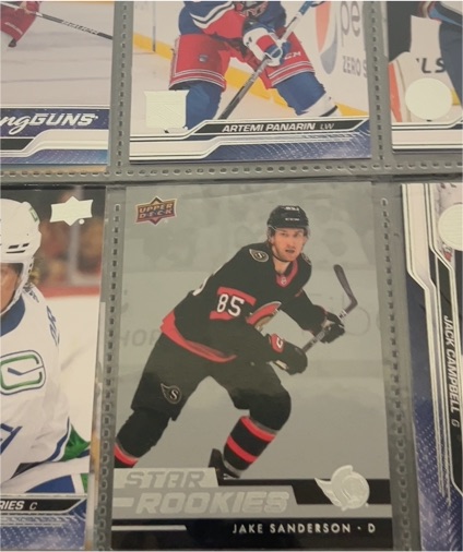 2023 Upper Deck Star Rookies #85 Jake Sanderson — front