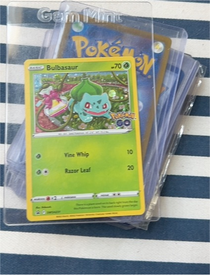 2021 Pokémon Go #001 Bulbasaur — front