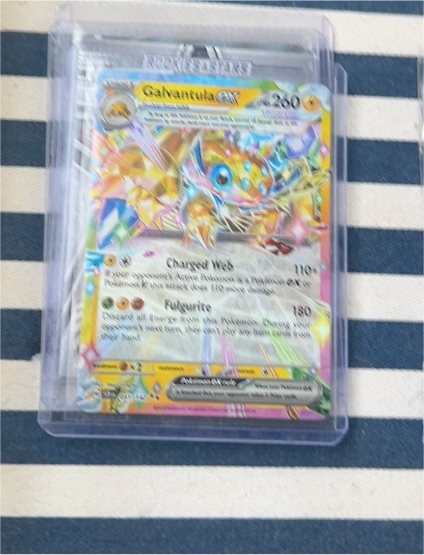 2024 Pokémon Scarlet & Violet Stellar Crown #051 Galvantula EX — front
