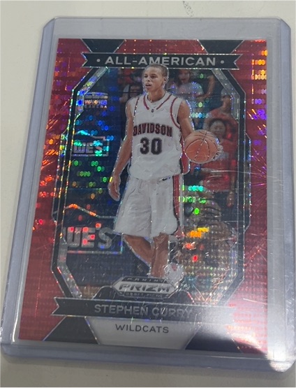 2024 Panini Prizm Draft Picks #13 Stephen Curry All-American — front