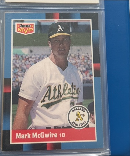 1988 Donruss MVP #BC-23 Mark McGwire — front
