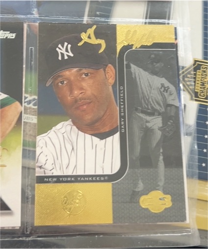 2006 Topps Co-Signers #11 Gary Sheffield — front