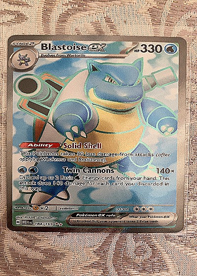 2022 Pokémon TCG Scarlet & Violet 151 #184 Blastoise GX — front