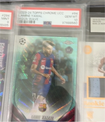 2023-24 Topps Chrome UEFA Club Competitions #64 Lamine Yamal — front