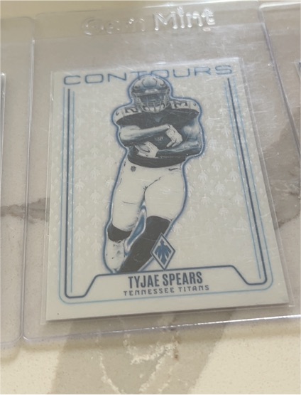 2024 Panini Phoenix Contours #CON-TYS Tyjae Spears — front