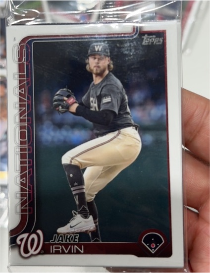 2025 Topps #197 Jake Irvin — front