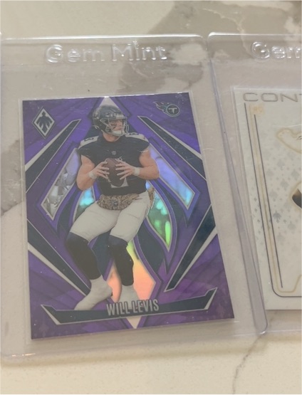 2024 Panini Phoenix Contours #CON-WLL Will Levis — front