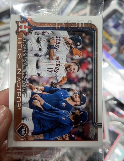 2025 Topps Series 1 #76 Houston Astros — front