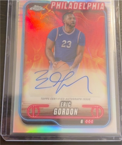 2024-25 Topps Chrome Basketball #TCA-EG Eric Gordon — front
