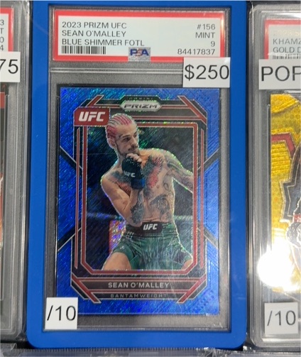 2023 Panini Prizm UFC #156 Sean O'Malley — front
