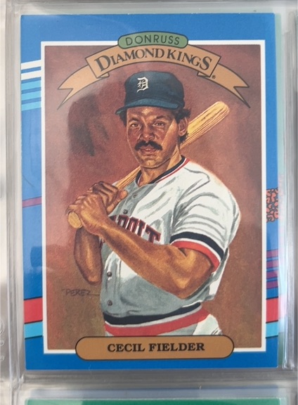 1991 Donruss Diamond Kings #3 Cecil Fielder — front