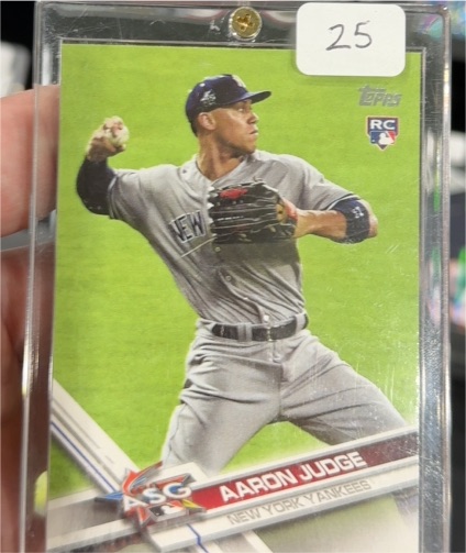 2017 Topps Update #US166 Aaron Judge — front