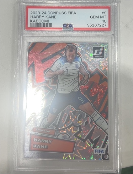 2023-24 Donruss FIFA #9 Harry Kane Kaboom! — front