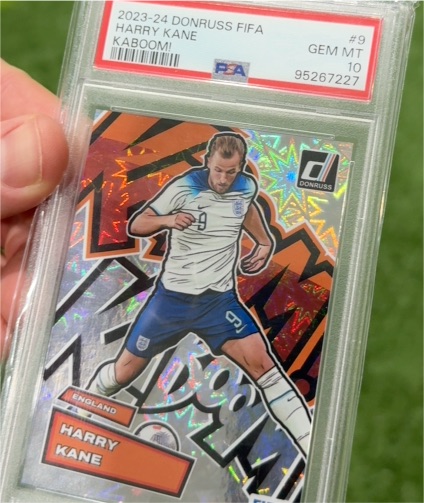 2023-24 Donruss FIFA #9 Harry Kane Kaboom! — front