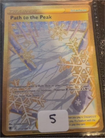 2022 Pokémon Sword & Shield Astral Radiance #213 Path to the Peak — front