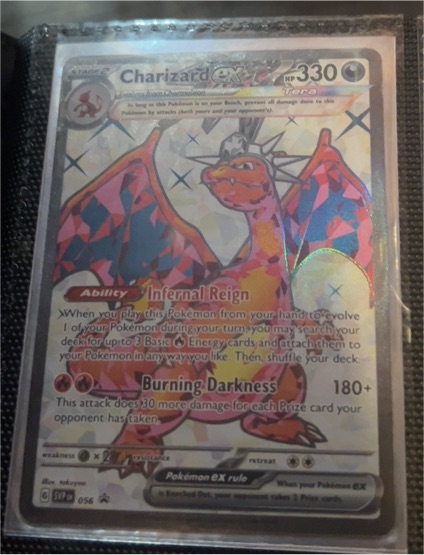 2023 Pokémon Scarlet & Violet #056 Charizard ex — front