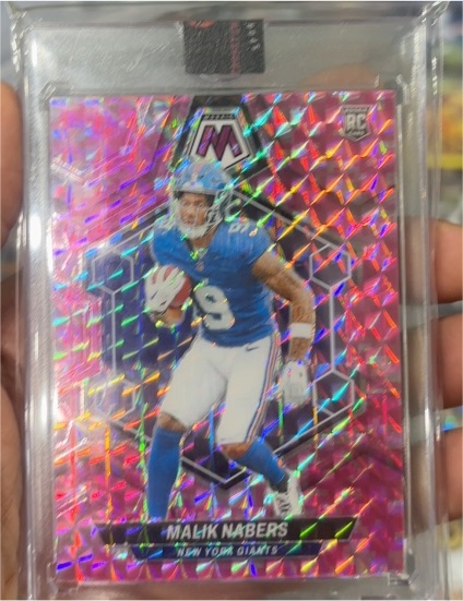 2024 Panini Mosaic #306 Malik Nabers — front