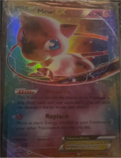 2012 Pokémon Black & White Dragons Exalted #46 Mew EX — front