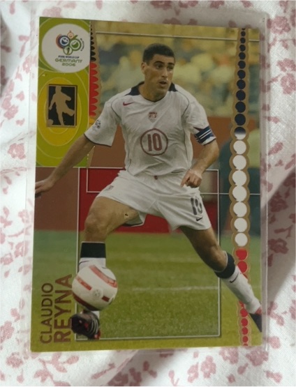 2006 Panini World Cup #189 Claudio Reyna — front