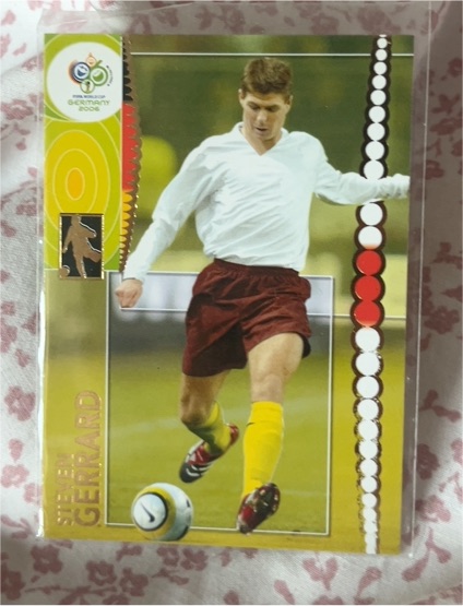 2006 Panini World Cup #95 Steven Gerrard — front