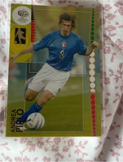 2006 Panini World Cup #126 Andrea Pirlo — front