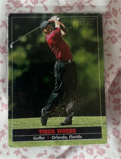 2005 Sports Illustrated for Kids #507 Tiger Woods — front