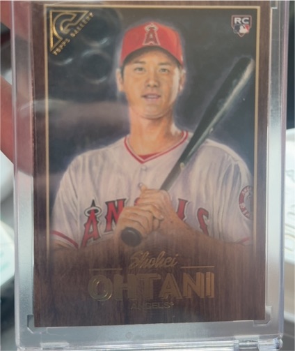 2018 Topps Gallery #116 Shohei Ohtani — front