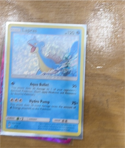 2019 McDonald's Pokemon #5 Lapras — front