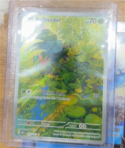 2023 Pokémon TCG Scarlet & Violet 151 #166 Bulbasaur Illustration Rare — front