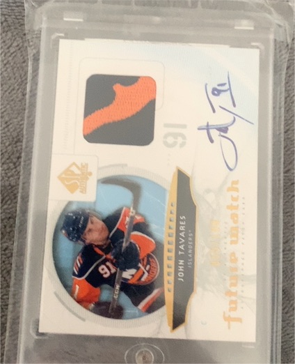 2009-10 SP Authentic #191 John Tavares — front