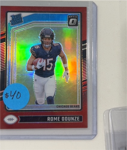 2024 Donruss Optic #286 Rome Odunze — front