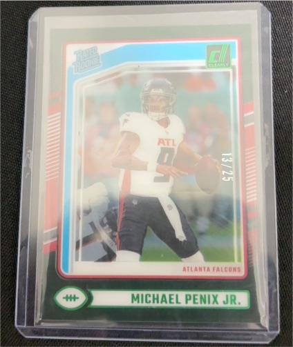 2024 Donruss Clearly #59 Michael Penix Jr. — front