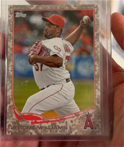 2013 Topps #466 Jerome Williams — front
