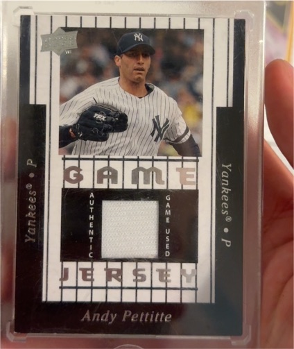 2008 Upper Deck UD Game Jersey 1997 Throwback Andy Pettitte #97-PE — front