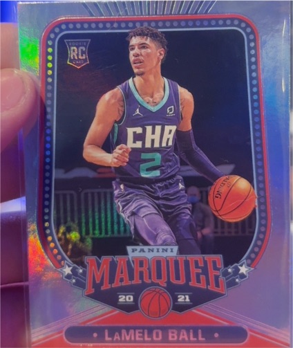 2020-21 Panini Chronicles Marquee #266 LaMelo Ball — front