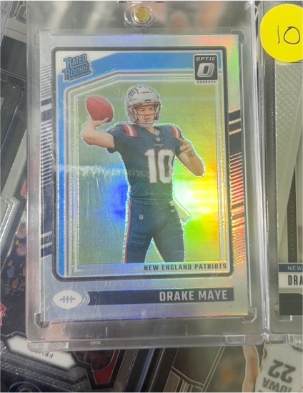 2024 Donruss Optic #10 Drake Maye — front