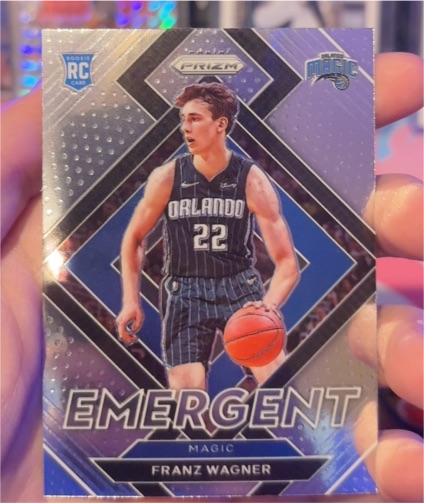 2021-22 Panini Prizm #23 Franz Wagner Emergent — front