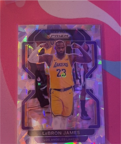 2021 Panini Prizm #91 LeBron James — front