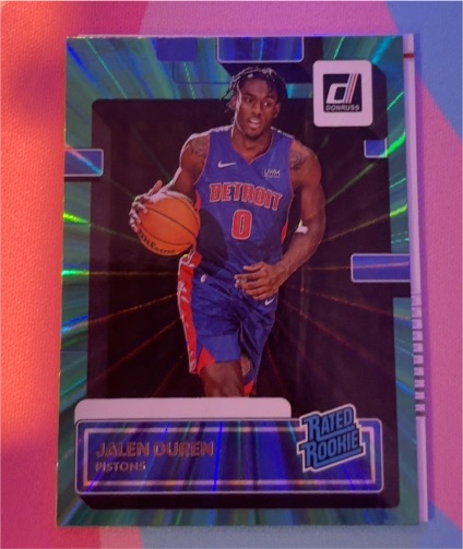 2022-23 Panini Donruss #213 Jalen Duren Rated Rookie — front