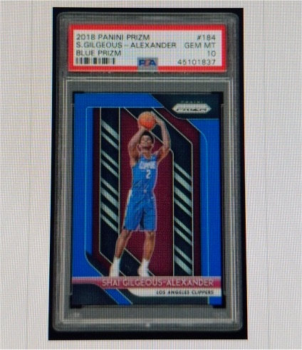 2018 Panini Prizm #184 Shai Gilgeous-Alexander — front