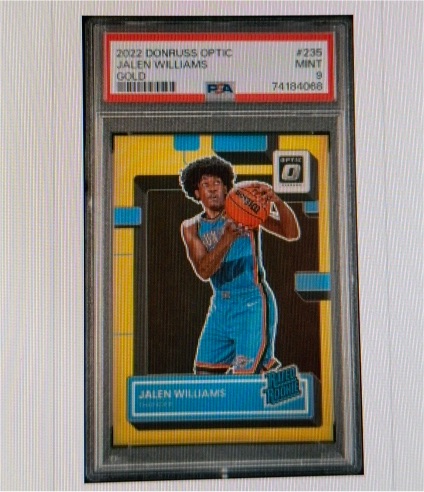 2022 Donruss Optic #235 Jalen Williams — front