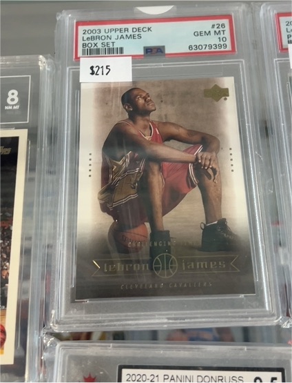 2003 Upper Deck #26 LeBron James — front