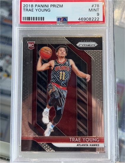 2018 Panini Prizm #78 Trae Young — front