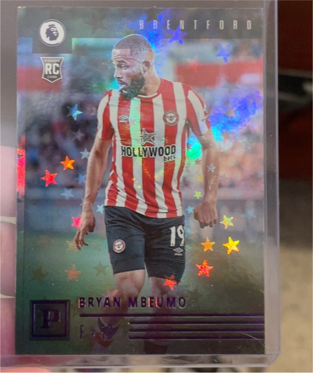 2021-22 Panini Chronicles Premier League #22 Bryan Mbeumo — front