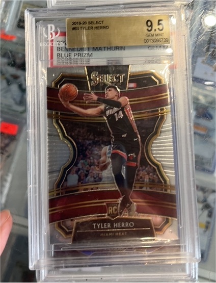2019-20 Panini Select #63 Tyler Herro — front