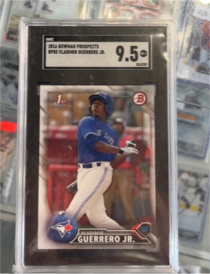 2016 Bowman Prospects #BP55 Vladimir Guerrero Jr. — front
