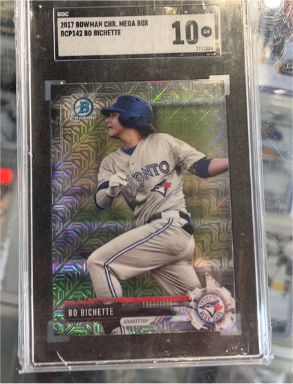 2017 Bowman Chrome Mega Box #BCP142 Bo Bichette — front