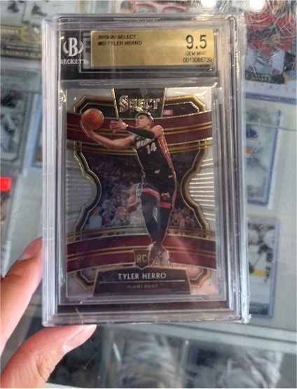 2019-20 Panini Select #63 Tyler Herro — front