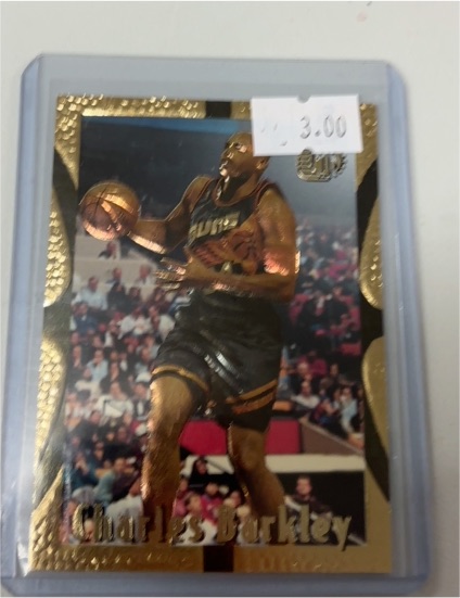 1994-95 Topps Embossed Gold #74 Charles Barkley — front